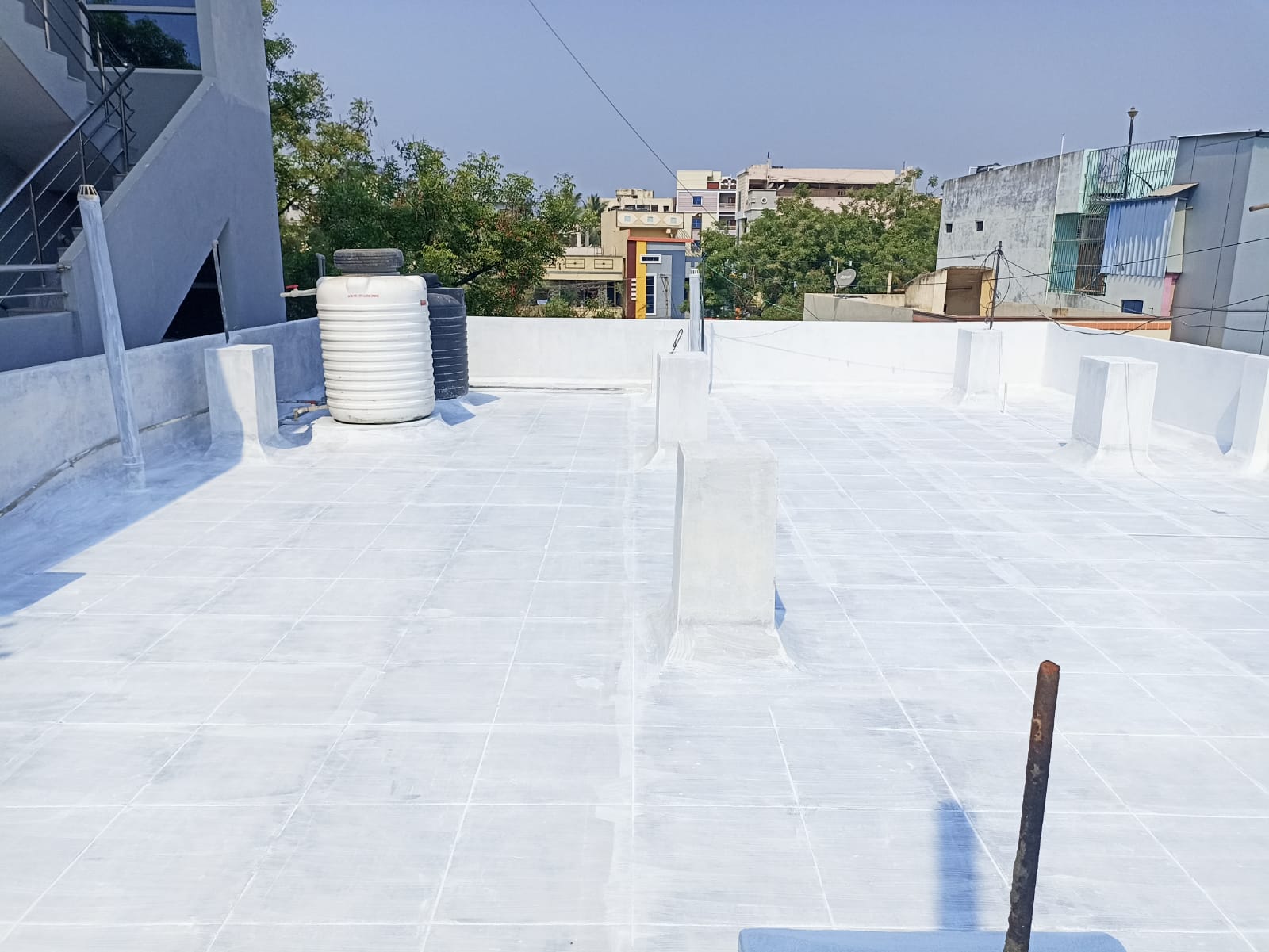 Rajasekhar Waterproofing Services offers complete terrace waterproofing services in Hyderabad,